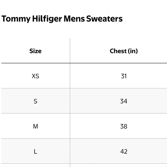 NWT Tommy Hilfiger Monogram Cable Cricket Sweater Large